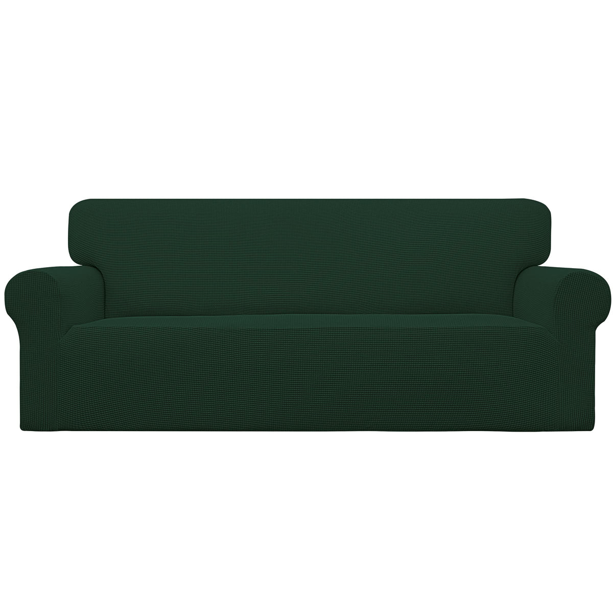 Easy-Going Stretch Loveseat Couch Covers Washable Dark Gray
