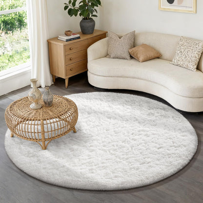 Ophanie Area Rugs 9x12 Living Room, Large Grey Bedroom Carpet, Big Shag Indoor Thick Soft Nursery Rug, Gray Fluffy Carpets for Boy and Girls Room Dorm Home Decor Aesthetic