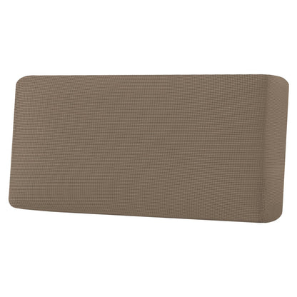 H.VERSAILTEX Super Stretch Individual Seat Cushion Covers Sofa Covers Couch Cushion Cover Slipcover Sets Thick Jacquard Textured Twill Fabric (3 Piece Sofa Cushion Covers, Grey)