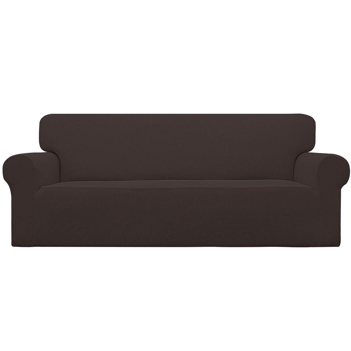 Easy-Going Stretch Couch Covers for Sofa Washable Large Dark Gray