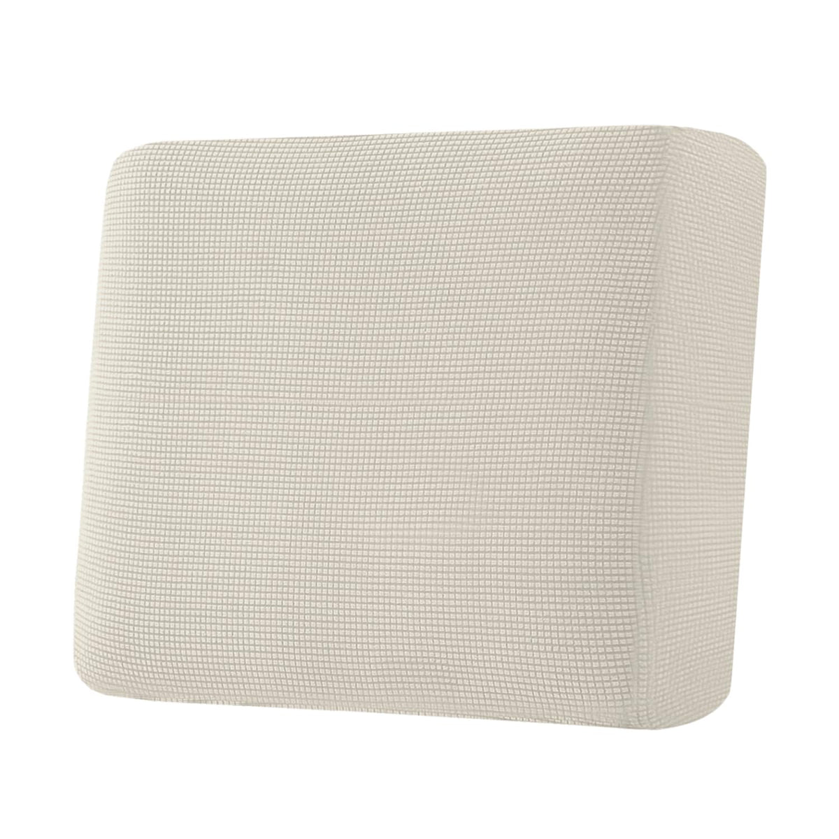 H.VERSAILTEX Super Stretch Individual Seat Cushion Covers - Sofa & Couch Cushion Slipcover Sets - Thick Jacquard Textured Twill Fabric (3 Piece, Island Fossi)
