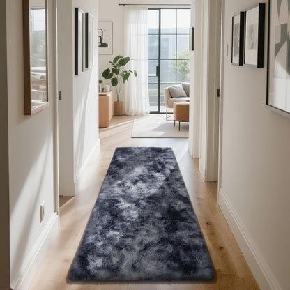 Beige 8x10 Area Rugs for Living Room, Fluffy Shag Rug Large Bedroom Carpet