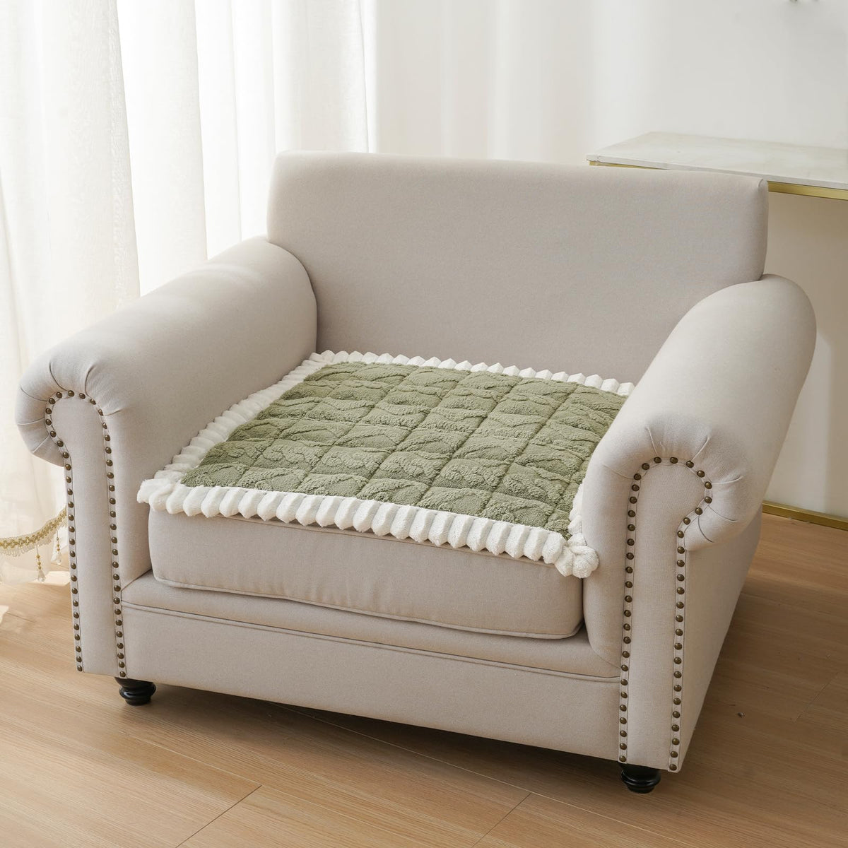 27.6”x82.7” Couch Cover for Dogs, Washable Sofa Protector for Pets