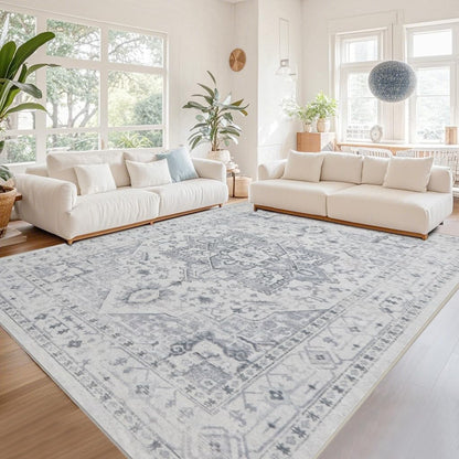 Washable Rugs 8x10 Area Rugs for Living Room,Bedroom,Dining Room Carpet