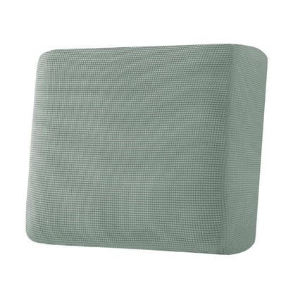 H.VERSAILTEX Super Stretch Individual Seat Cushion Covers Sofa Covers Couch Cushion Cover Slipcover Sets Thick Jacquard Textured Twill Fabric (3 Piece Sofa Cushion Covers, Grey)