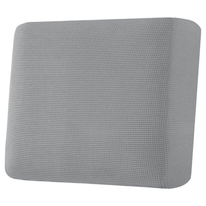 H.VERSAILTEX Super Stretch Individual Seat Cushion Covers - Sofa & Couch Cushion Slipcover Sets - Thick Jacquard Textured Twill Fabric (3 Piece, Island Fossi)