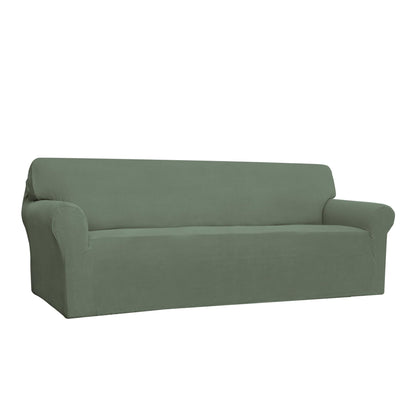 Easy-Going Stretch Couch Covers for Sofa Washable Large Dark Gray