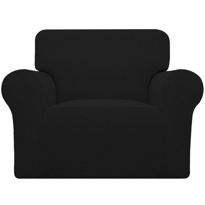 Easy-Going Stretch Oversized Sofa Couch Slipcover Washable Dark Gray