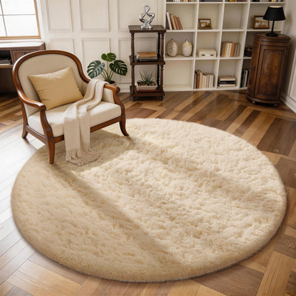 Ophanie Area Rugs 9x12 Living Room, Large Grey Bedroom Carpet, Big Shag Indoor Thick Soft Nursery Rug, Gray Fluffy Carpets for Boy and Girls Room Dorm Home Decor Aesthetic