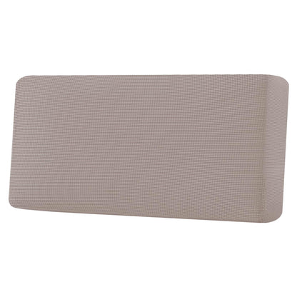 H.VERSAILTEX Super Stretch Individual Seat Cushion Covers - Sofa & Couch Cushion Slipcover Sets - Thick Jacquard Textured Twill Fabric (3 Piece, Island Fossi)