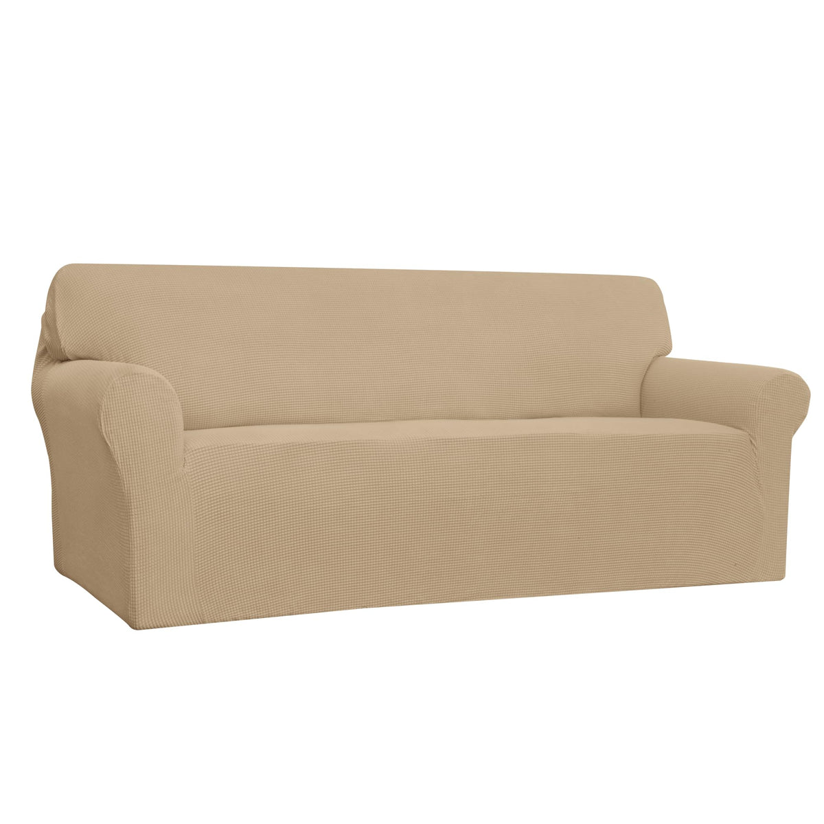 Easy-Going Stretch Oversized Sofa Couch Slipcover Washable Dark Gray
