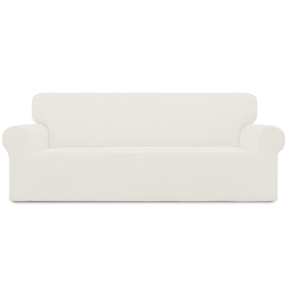 Easy-Going Stretch Couch Covers for Sofa Washable Large Black