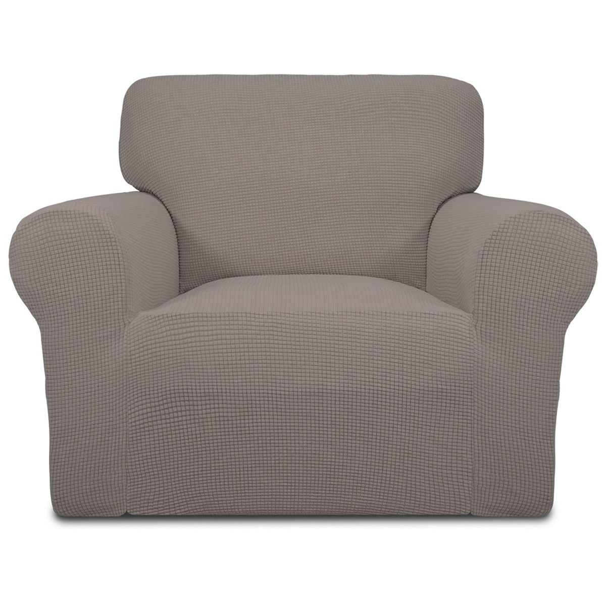 Easy-Going Stretch Oversized Sofa Couch Slipcover Washable Dark Gray