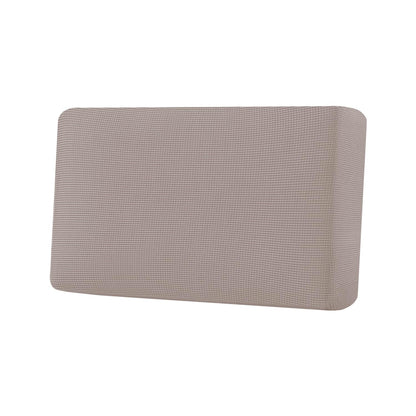 H.VERSAILTEX Super Stretch Individual Seat Cushion Covers Sofa Covers Couch Cushion Cover Slipcover Sets Thick Jacquard Textured Twill Fabric (3 Piece Sofa Cushion Covers, Grey)