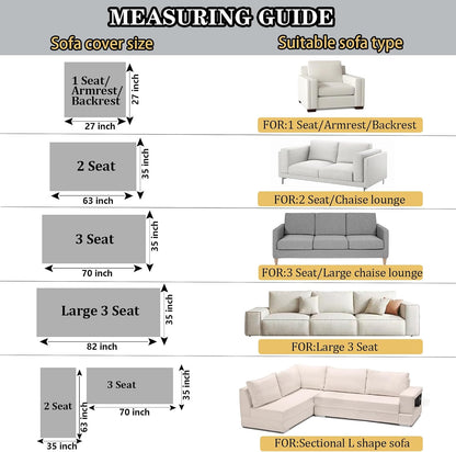 NAISI Couch Covers for Dogs Waterproof Flannel Striped Sofa Cover Pet Friendly Washable Dog Mat for Couch Anti Slip Sectional Sofa Slipcover Protector(2pcs/35"x63"+35"x70",Dark Grey)