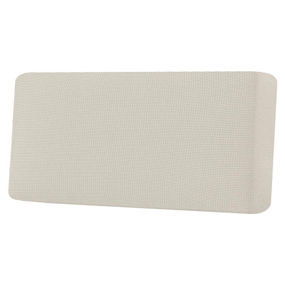 H.VERSAILTEX Super Stretch Individual Seat Cushion Covers - Sofa & Couch Cushion Slipcover Sets - Thick Jacquard Textured Twill Fabric (3 Piece, Island Fossi)