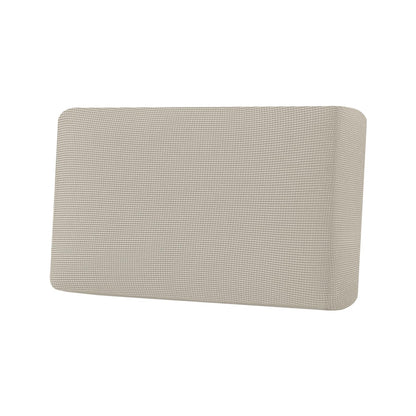 H.VERSAILTEX Super Stretch Individual Seat Cushion Covers - Sofa & Couch Cushion Slipcover Sets - Thick Jacquard Textured Twill Fabric (3 Piece, Island Fossi)