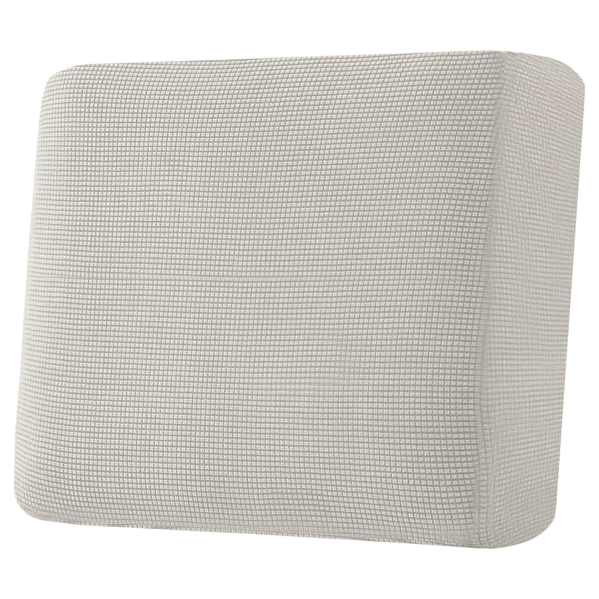H.VERSAILTEX Super Stretch Individual Seat Cushion Covers - Sofa & Couch Cushion Slipcover Sets - Thick Jacquard Textured Twill Fabric (3 Piece, Island Fossi)