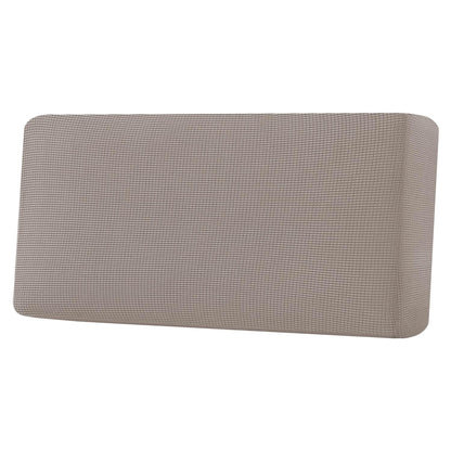 H.VERSAILTEX Super Stretch Individual Seat Cushion Covers - Sofa & Couch Cushion Slipcover Sets - Thick Jacquard Textured Twill Fabric (3 Piece, Island Fossi)
