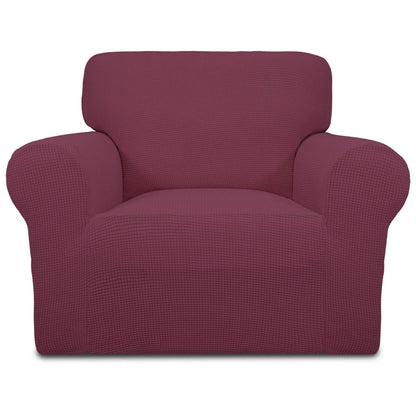 Easy-Going Stretch Couch Covers for Sofa Washable Large Dark Gray