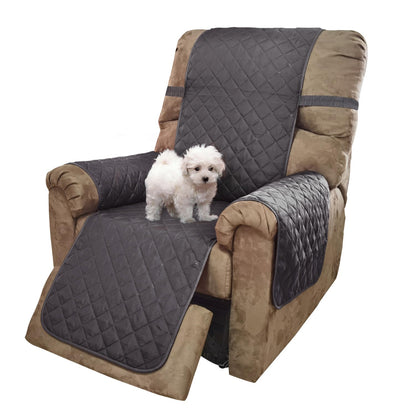 U-NICE HOME Reversible Sofa Cover Couch Cover for Dogs, Coffee/Beige