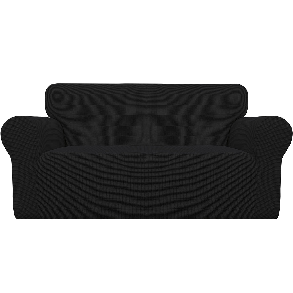 Easy-Going Stretch Couch Covers for Sofa Washable Large Dark Gray