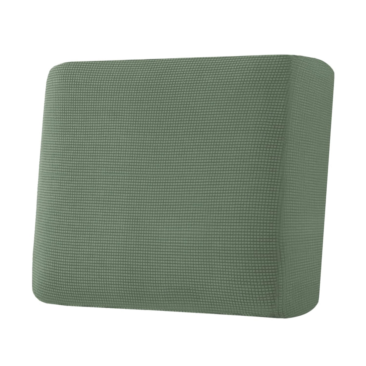 H.VERSAILTEX Super Stretch Individual Seat Cushion Covers - Sofa & Couch Cushion Slipcover Sets - Thick Jacquard Textured Twill Fabric (3 Piece, Island Fossi)