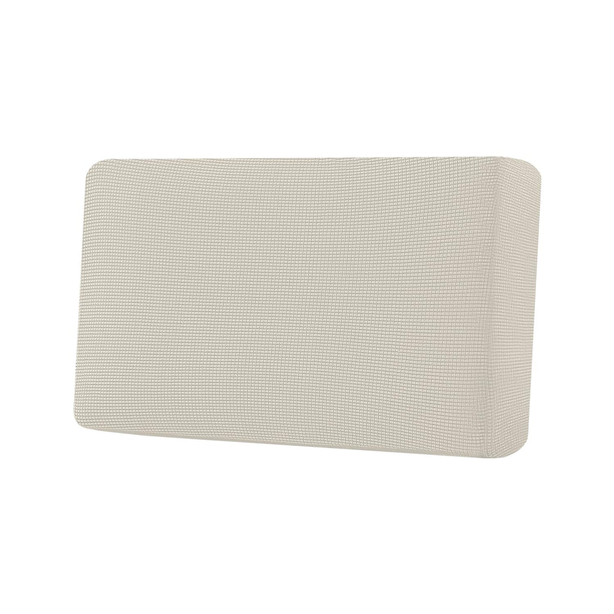 H.VERSAILTEX Super Stretch Individual Seat Cushion Covers - Sofa & Couch Cushion Slipcover Sets - Thick Jacquard Textured Twill Fabric (3 Piece, Island Fossi)