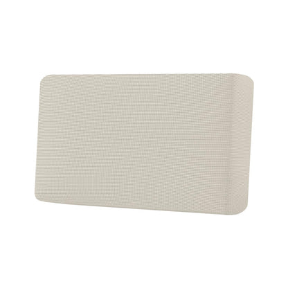 H.VERSAILTEX Super Stretch Individual Seat Cushion Covers Sofa Covers Couch Cushion Cover Slipcover Sets Thick Jacquard Textured Twill Fabric (3 Piece Sofa Cushion Covers, Grey)