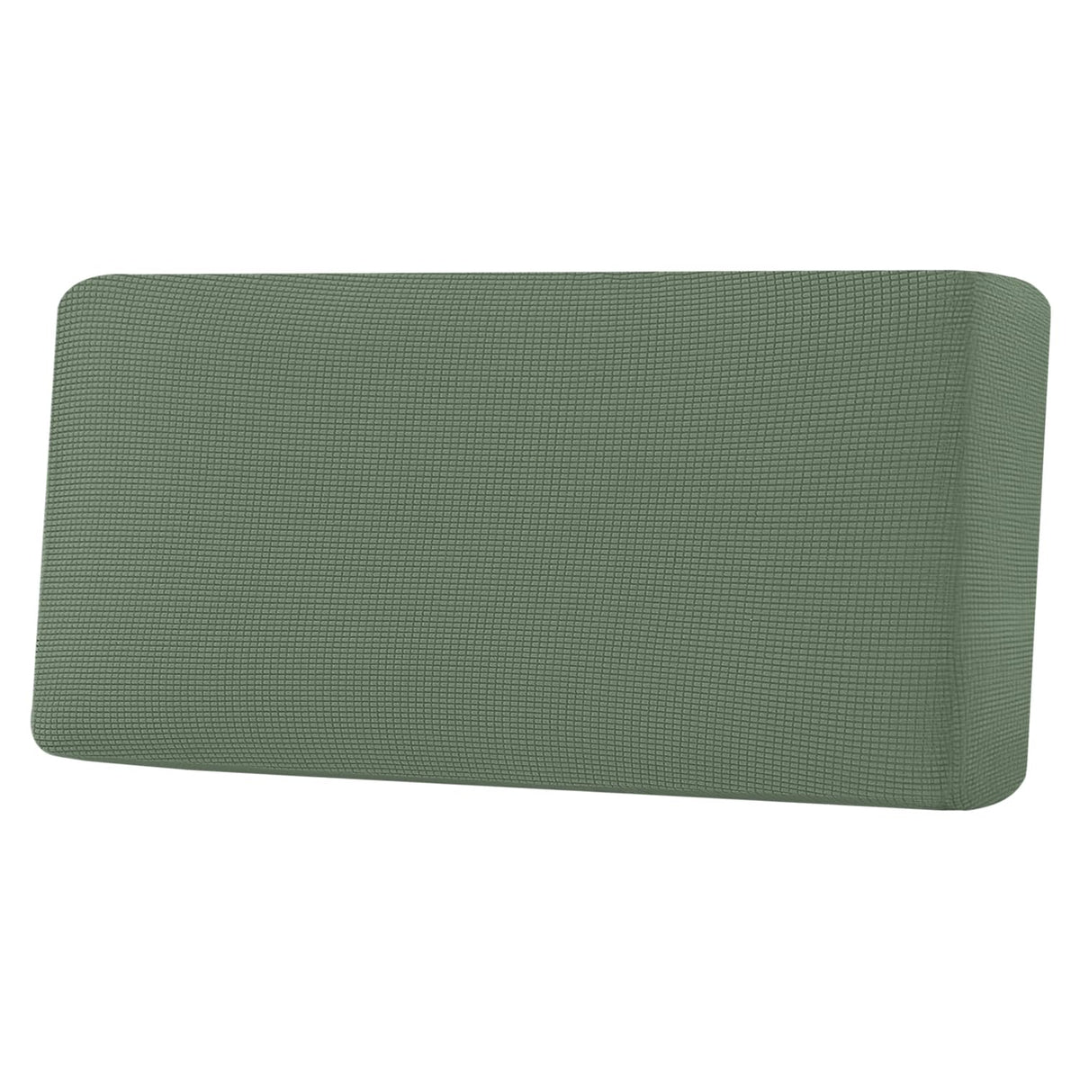 H.VERSAILTEX Super Stretch Individual Seat Cushion Covers - Sofa & Couch Cushion Slipcover Sets - Thick Jacquard Textured Twill Fabric (3 Piece, Island Fossi)