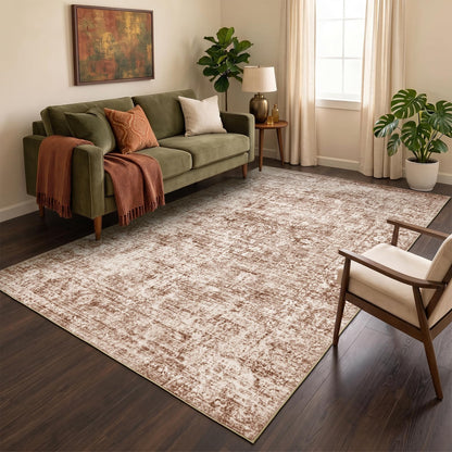 Homemate Washable Rug 9x12 Area Rugs - Vintage Rugs for Living Room