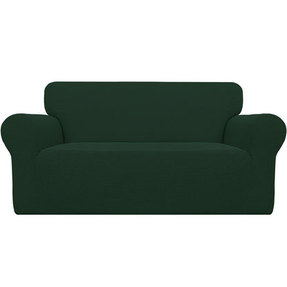 Easy-Going Stretch Couch Covers for Sofa Washable Large Black