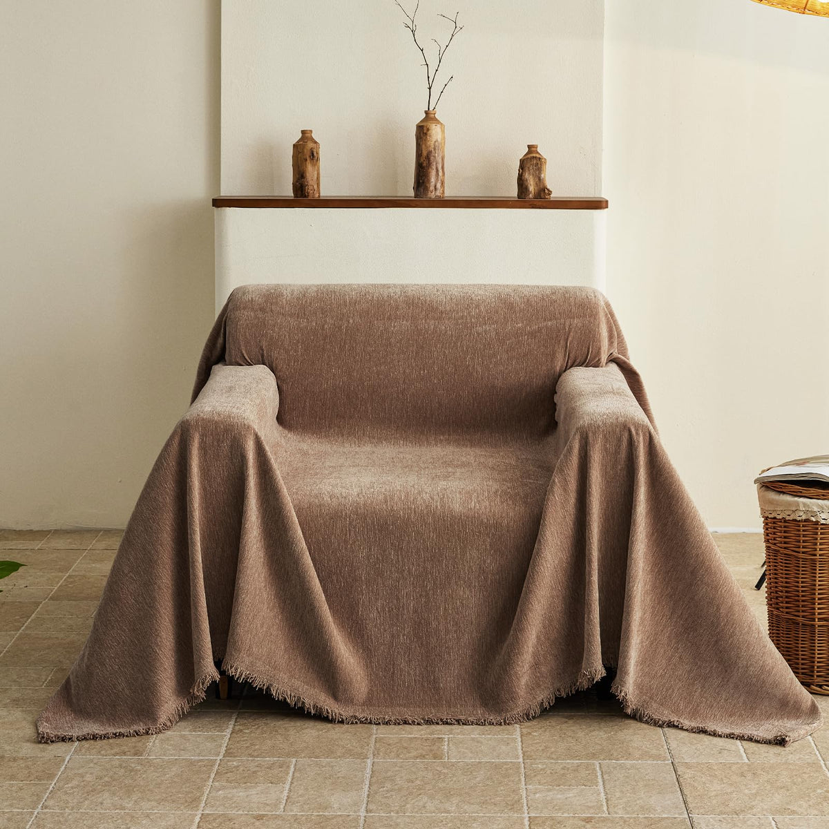 Couch Cover for Sofa, Boho Sofa Covers Washable 3 Cushion for Dogs
