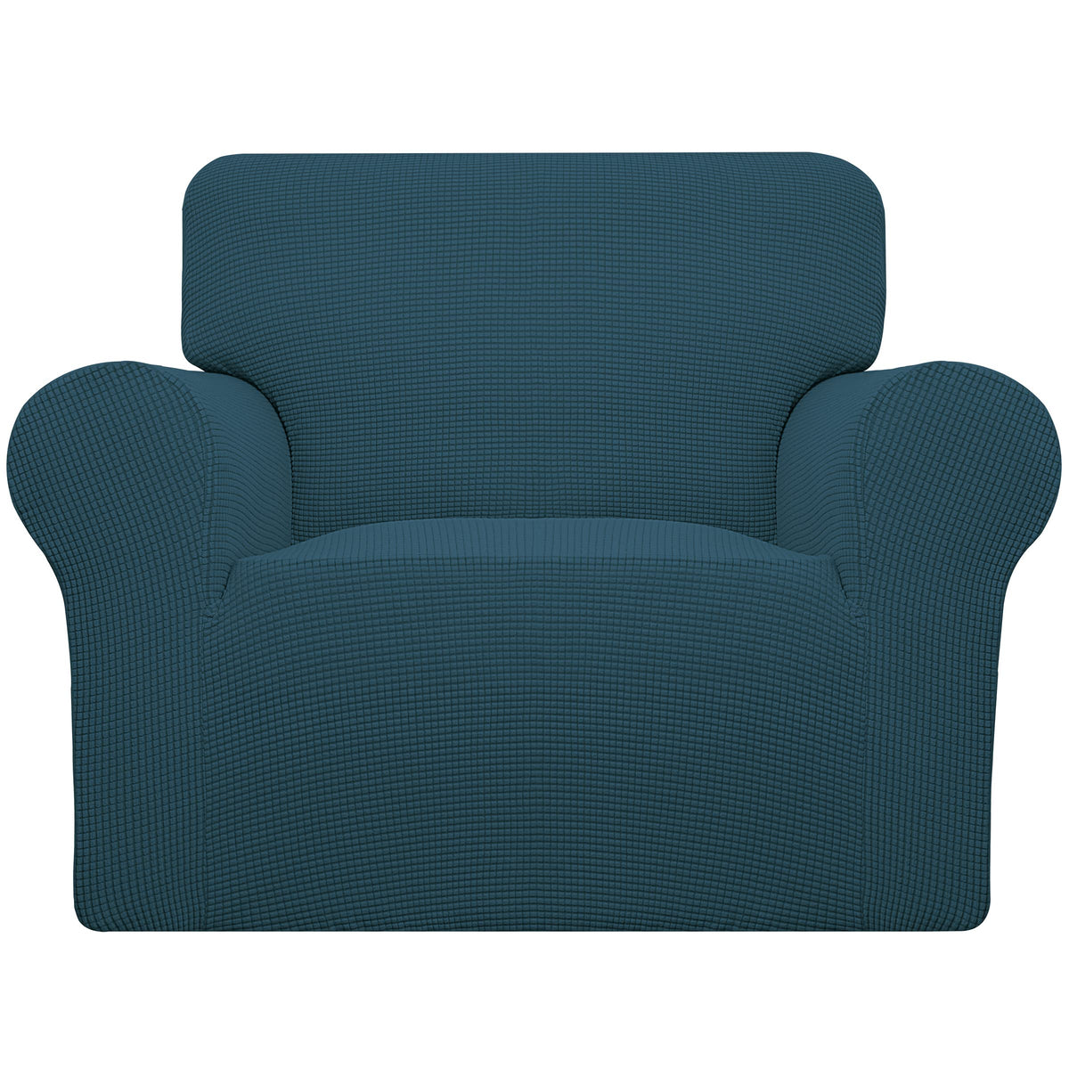 Easy-Going Stretch Loveseat Couch Covers Washable Dark Gray