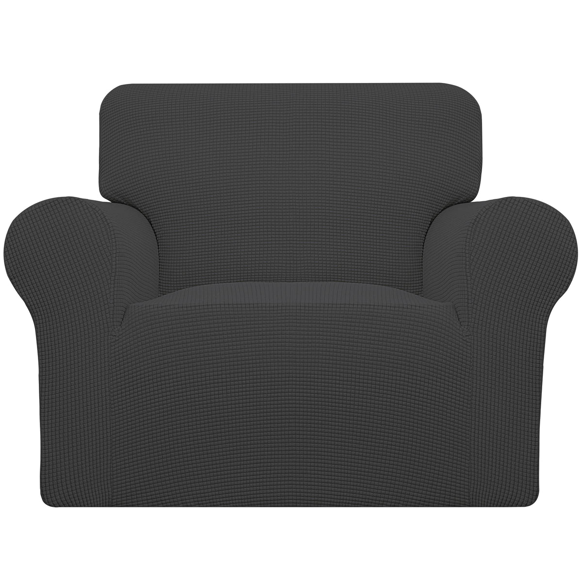 Easy-Going Stretch Couch Covers for Sofa Washable Large Black