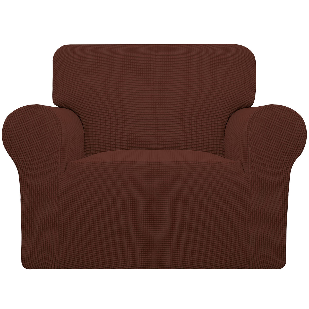 Easy-Going Stretch Loveseat Couch Covers Washable Dark Gray