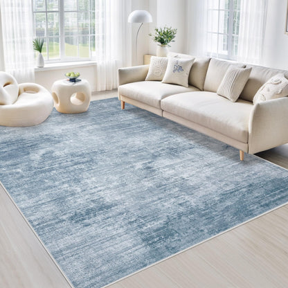 Area Rugs 6x9 Living Room: Washable Rug Modern Abstract Large Rug Soft Non Slip Neutral Rugs Stain Resistant Indoor Carpet for Bedroom Kitchen Dining Room Table Nursery Home Office Rugs(Beige,6'x9')
