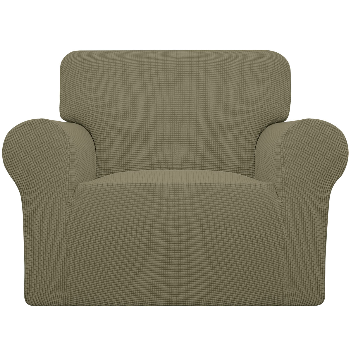 Easy-Going Stretch Couch Covers for Sofa Washable Large Black