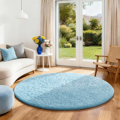 Ophanie Area Rugs for Living Room Bedroom, Washable Non-Slip Fluffy Soft Grey Shag Carpet, Indoor Floor Gray 4x6 Fuzzy Shaggy Living Room Plush Rug for Kids Home Dorm Decor Aesthetic