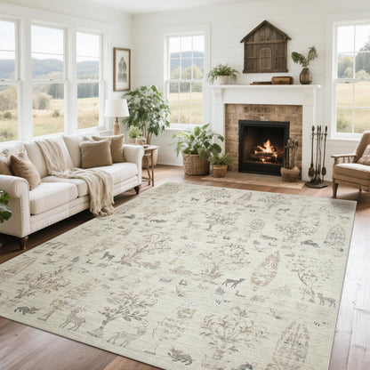 Washable Rugs 8x10 Area Rugs for Living Room,Bedroom,Dining Room Carpet