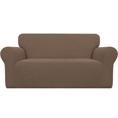 Easy-Going Stretch Couch Covers for Sofa Washable Large Black
