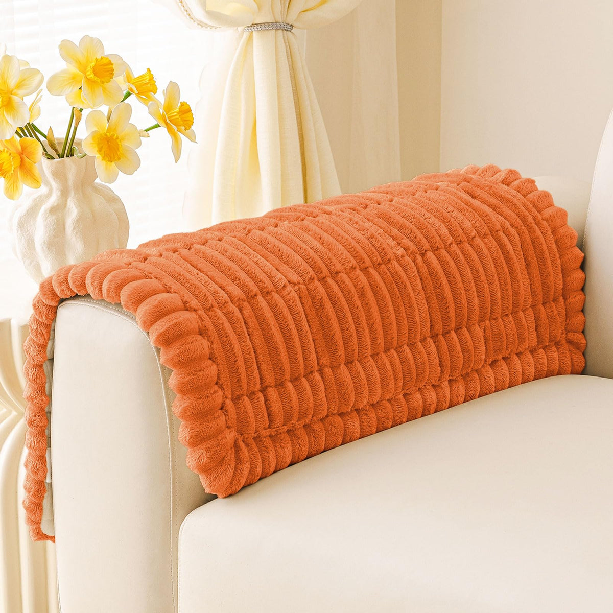 Smiry Couch Cover for Dogs, Non Slip Washable Sofa Protector for Pets