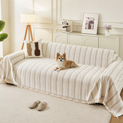 Couch Cover for Sofa, Boho Sofa Covers Washable 3 Cushion for Dogs