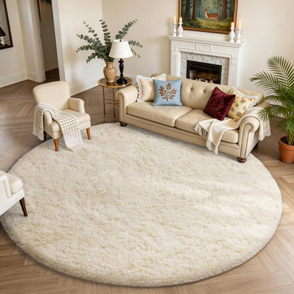 Ophanie Area Rugs for Living Room Bedroom, Washable Non-Slip Fluffy Soft Grey Shag Carpet, Indoor Floor Gray 4x6 Fuzzy Shaggy Living Room Plush Rug for Kids Home Dorm Decor Aesthetic