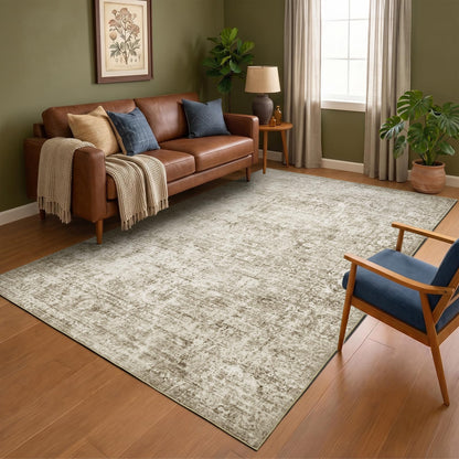 Homemate Washable Rug 9x12 Area Rugs - Vintage Rugs for Living Room