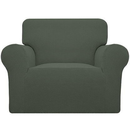 Easy-Going Stretch Couch Covers for Sofa Washable Large Black