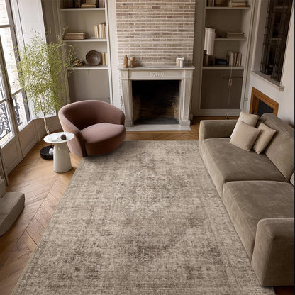 Machine Washable Rugs for Living Room: 8x10 Area Rugs for Bedroom