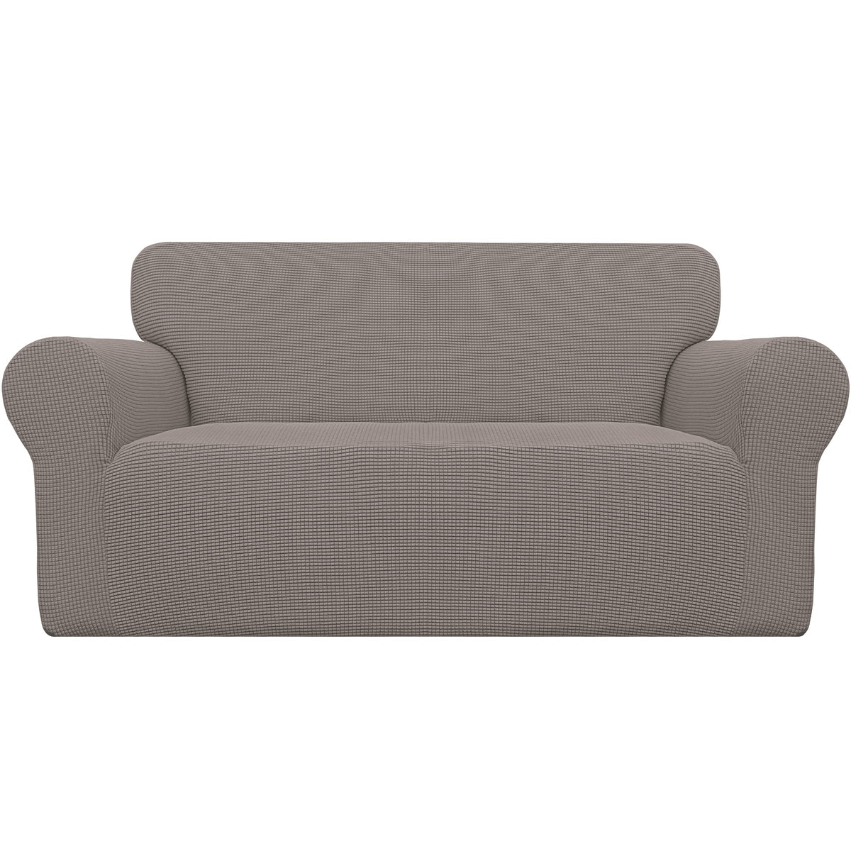 Easy-Going Stretch Couch Covers for Sofa Washable Large Dark Gray