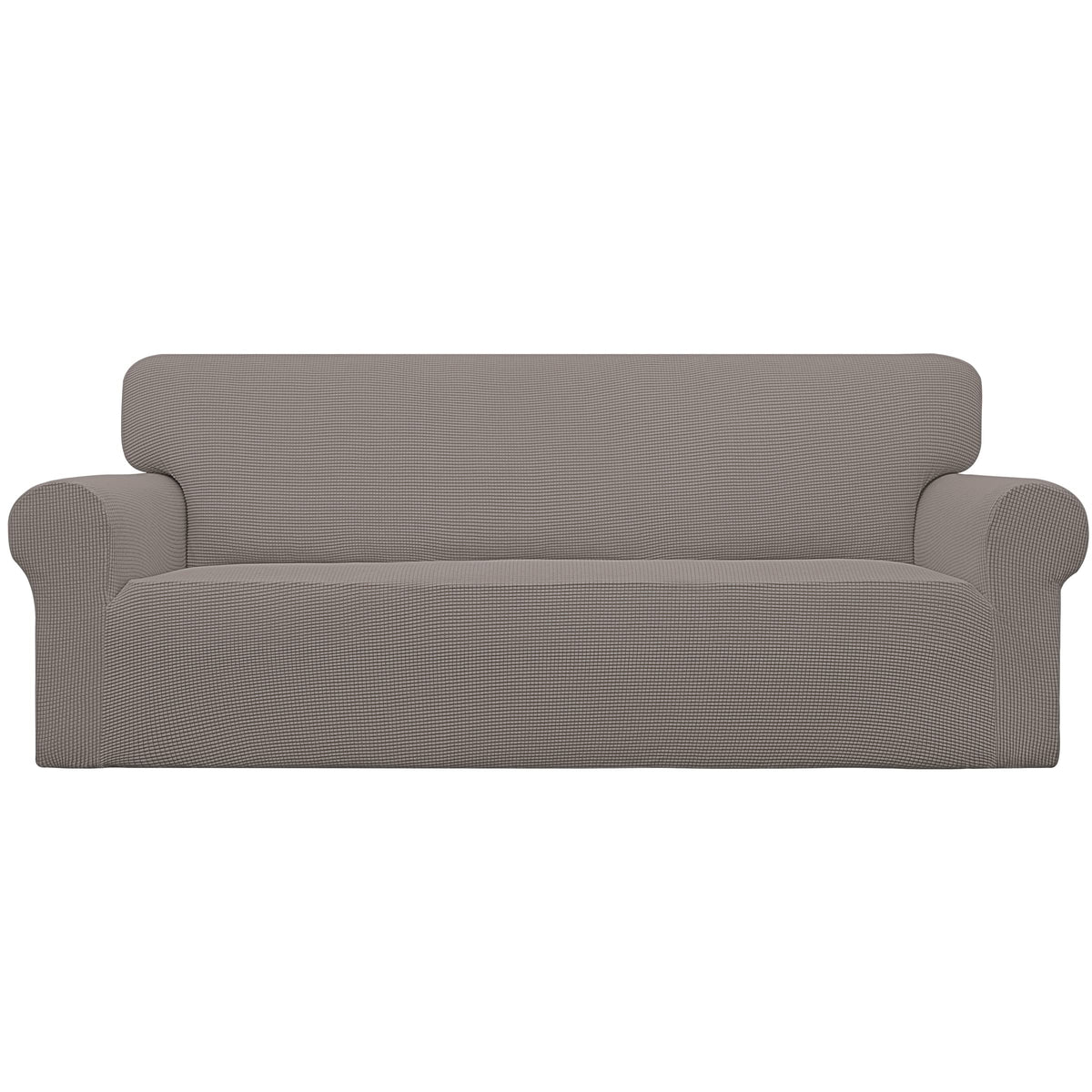 Easy-Going Stretch Oversized Sofa Couch Slipcover Washable Dark Gray