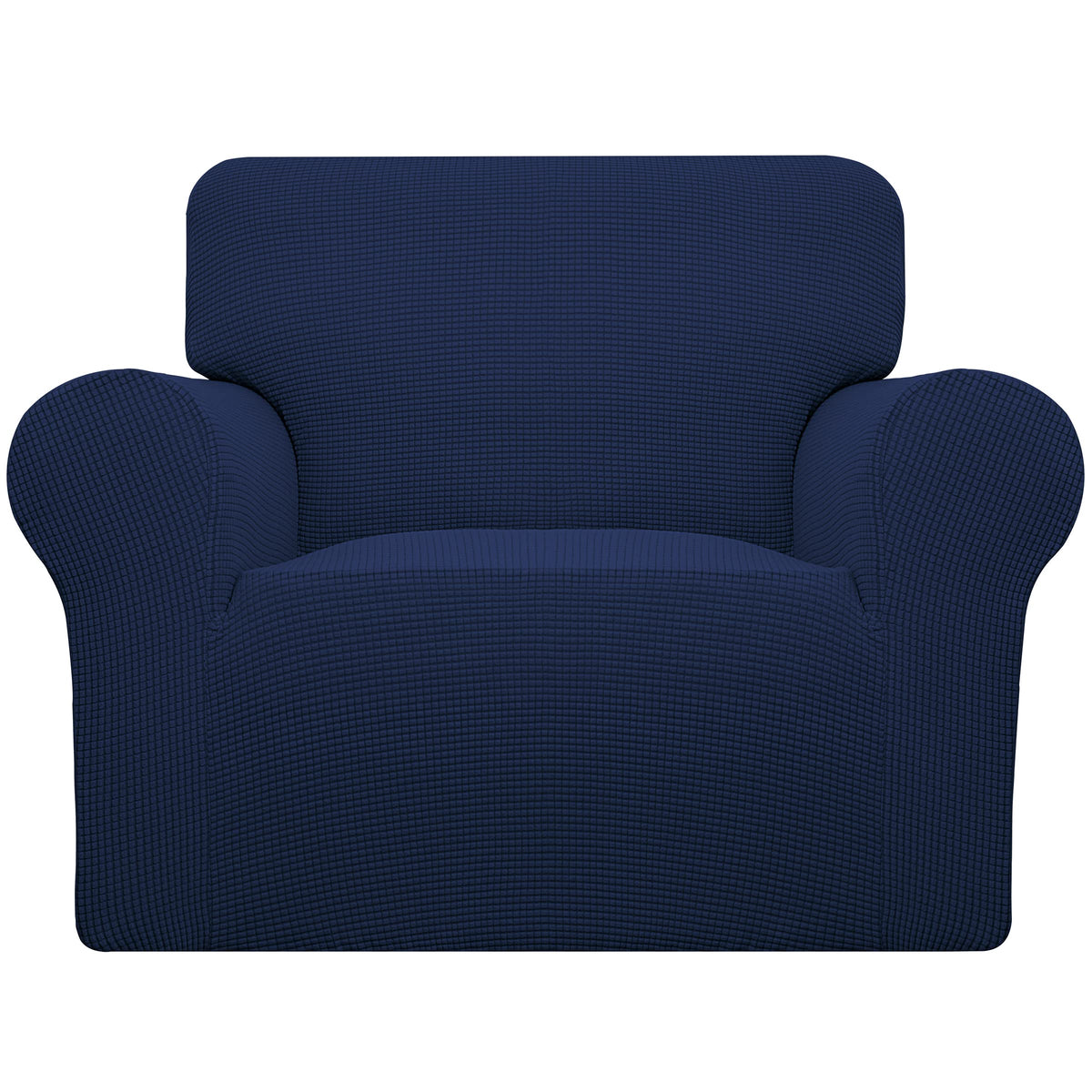 Easy-Going Stretch Loveseat Couch Covers Washable Dark Gray